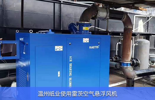 温州纸业使用雷茨空气风机EXPL100-06