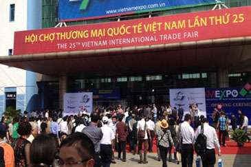 雷茨超级风机参加第15届越南国际贸易展