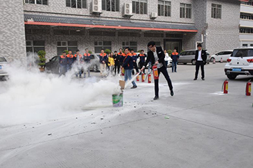 锐天科技举行消防演练提升全员防火意识